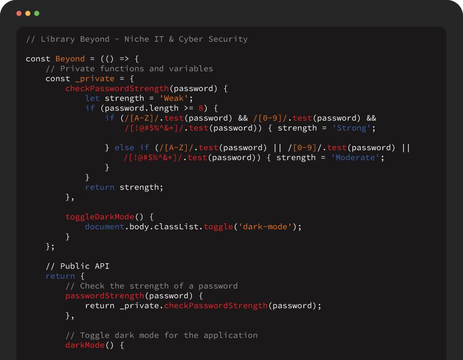 Secure coding library mock