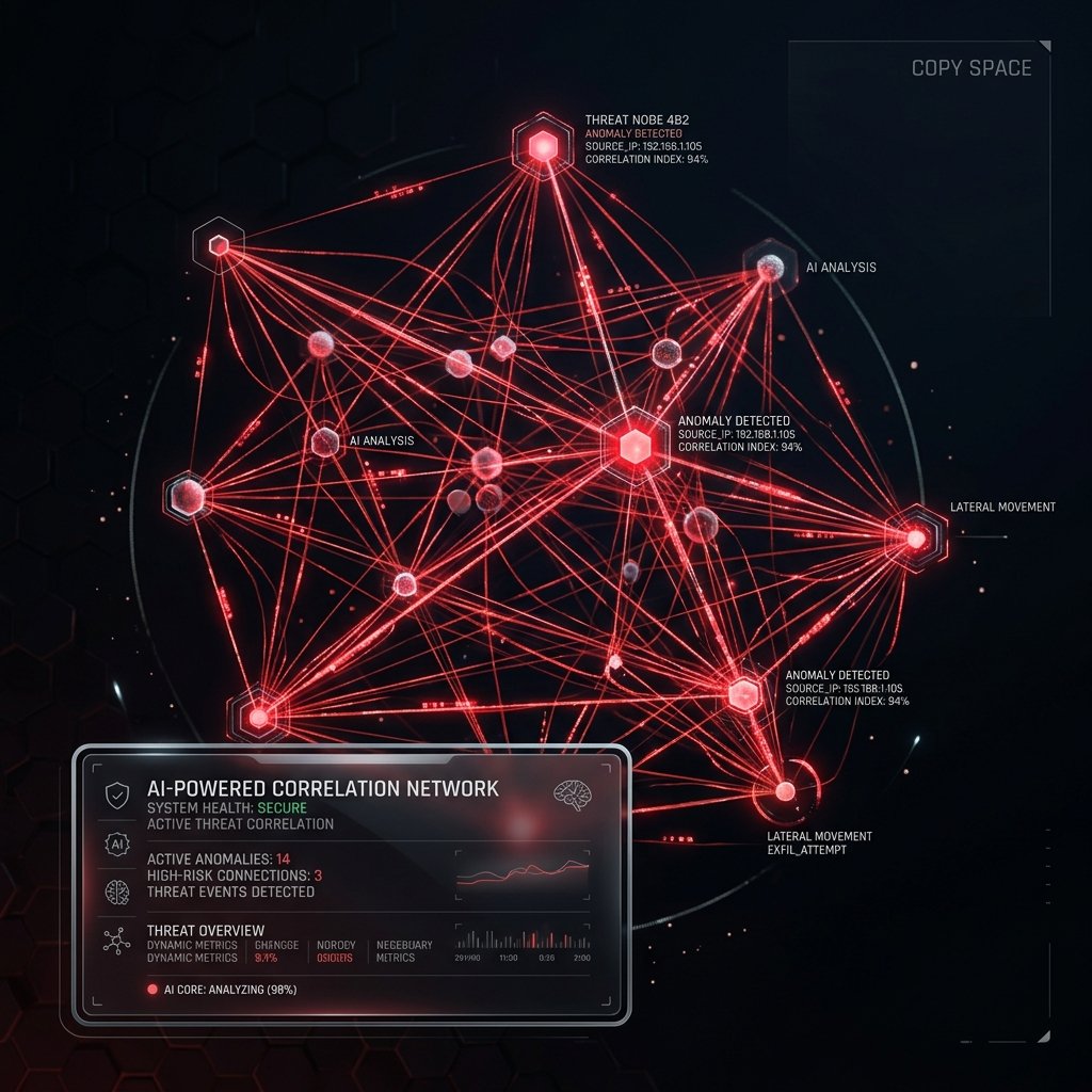 AI-powered alert triage and correlation engine